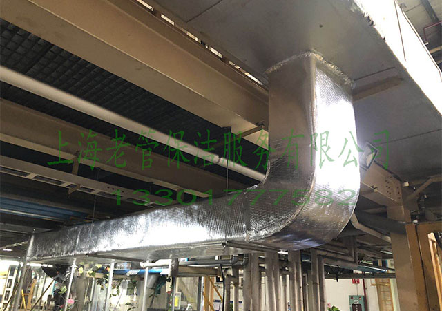 排煙管道彎頭清洗